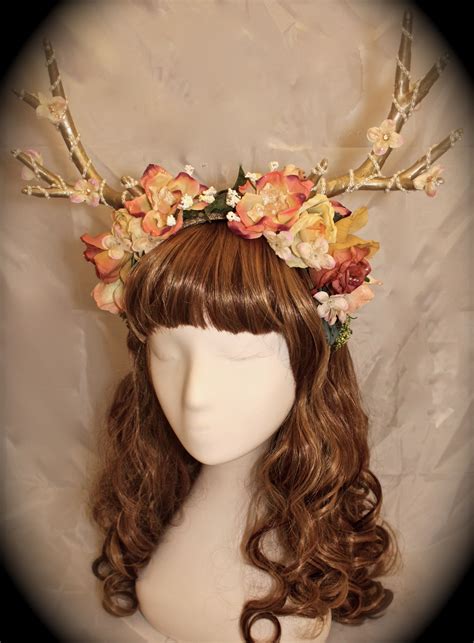 deer antlers for halloween costume|More.